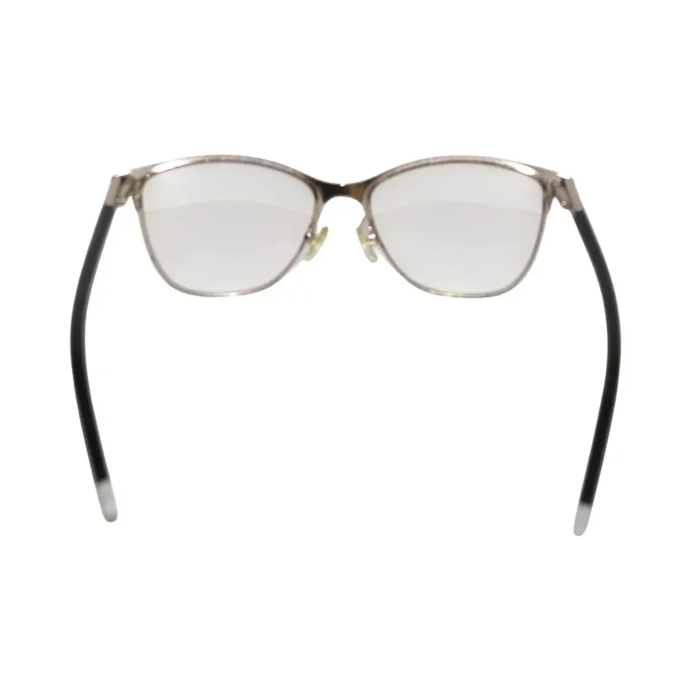 Clavin Klein Glasses Glass Frames Black Silver Cateye